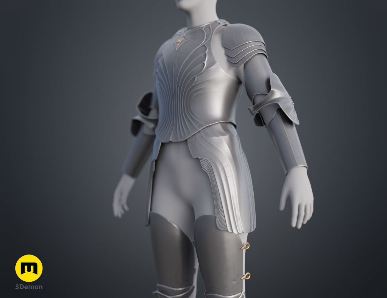 Galadriel armor - Rings of Power 3D print model_41