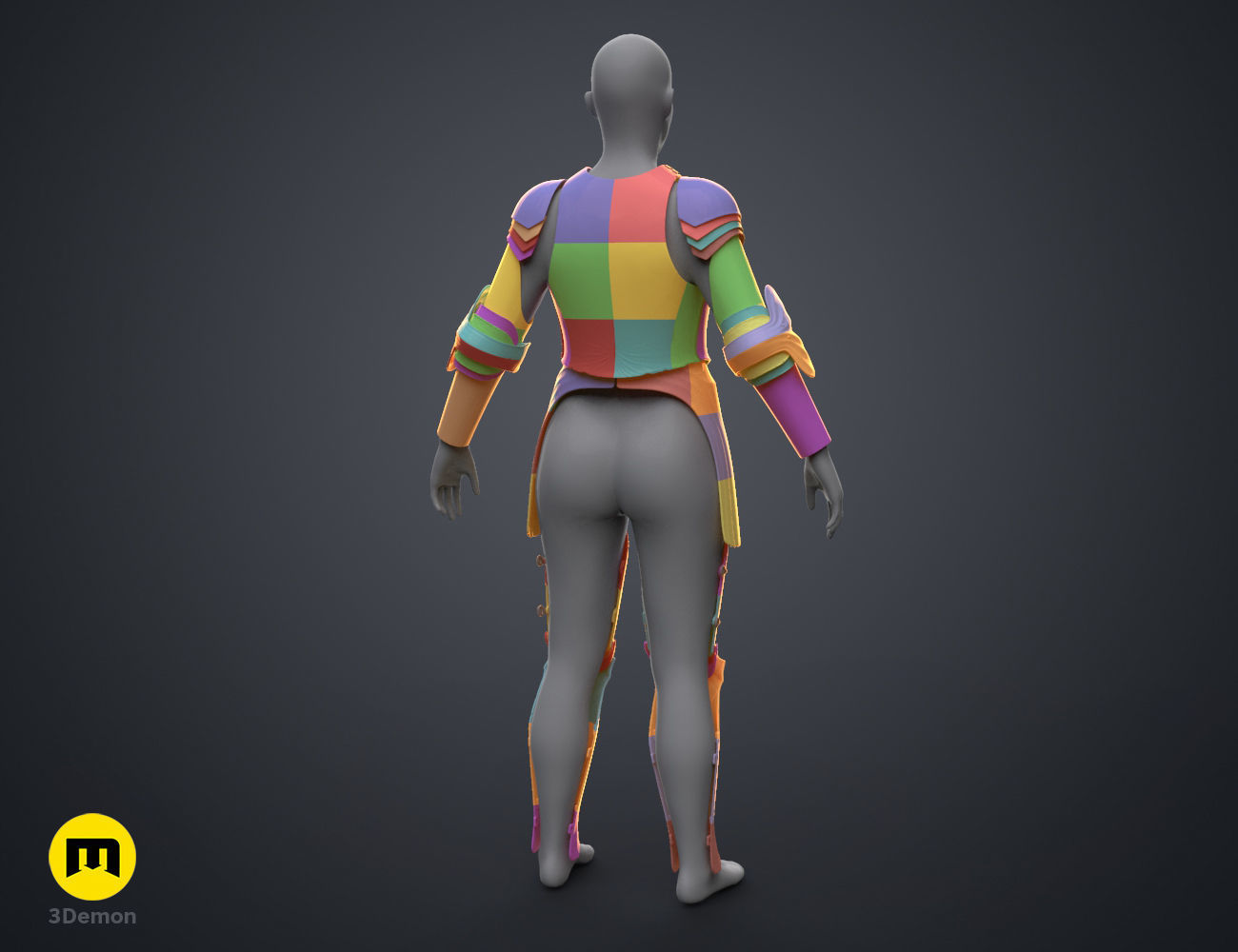 Galadriel armor - Rings of Power 3D print model_9