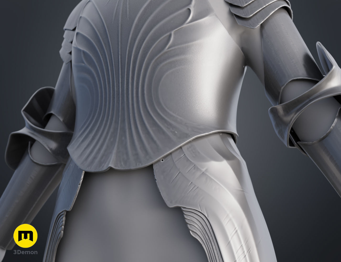 Galadriel armor - Rings of Power 3D print model_15