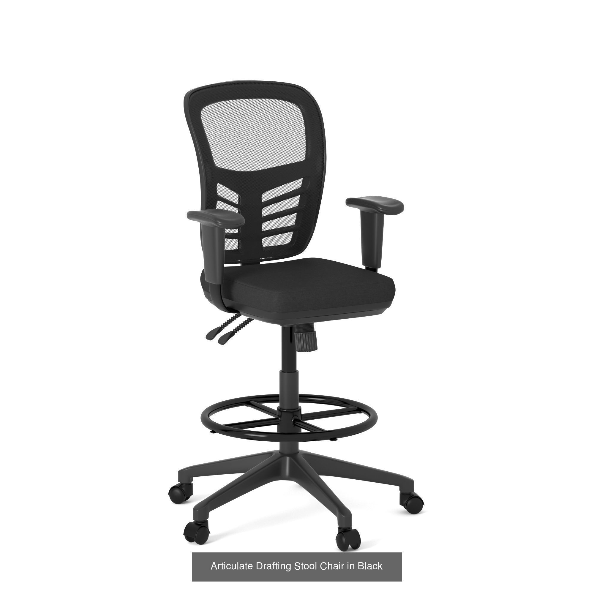Office chairs  3D Model Collection_3