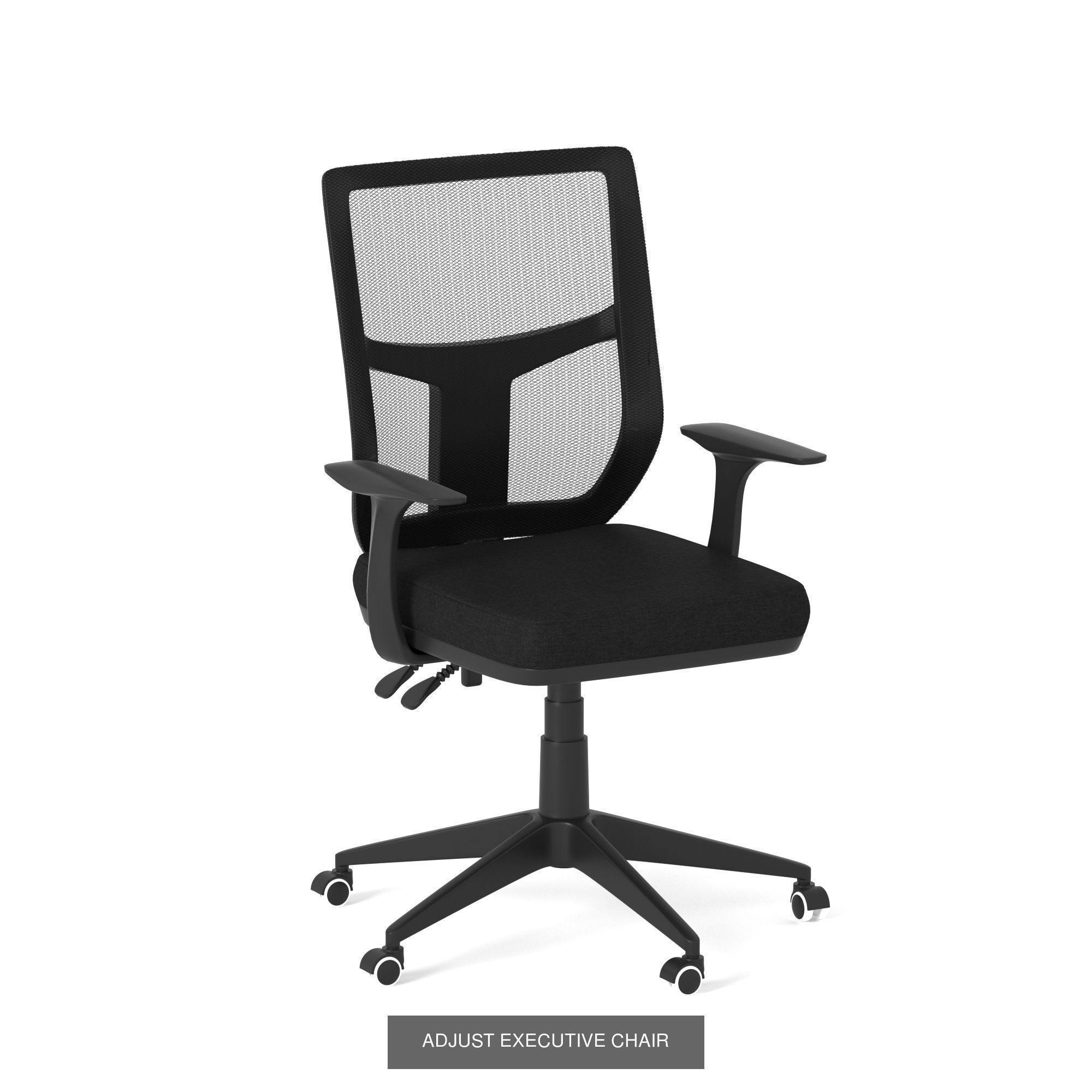 Office chairs  3D Model Collection_2