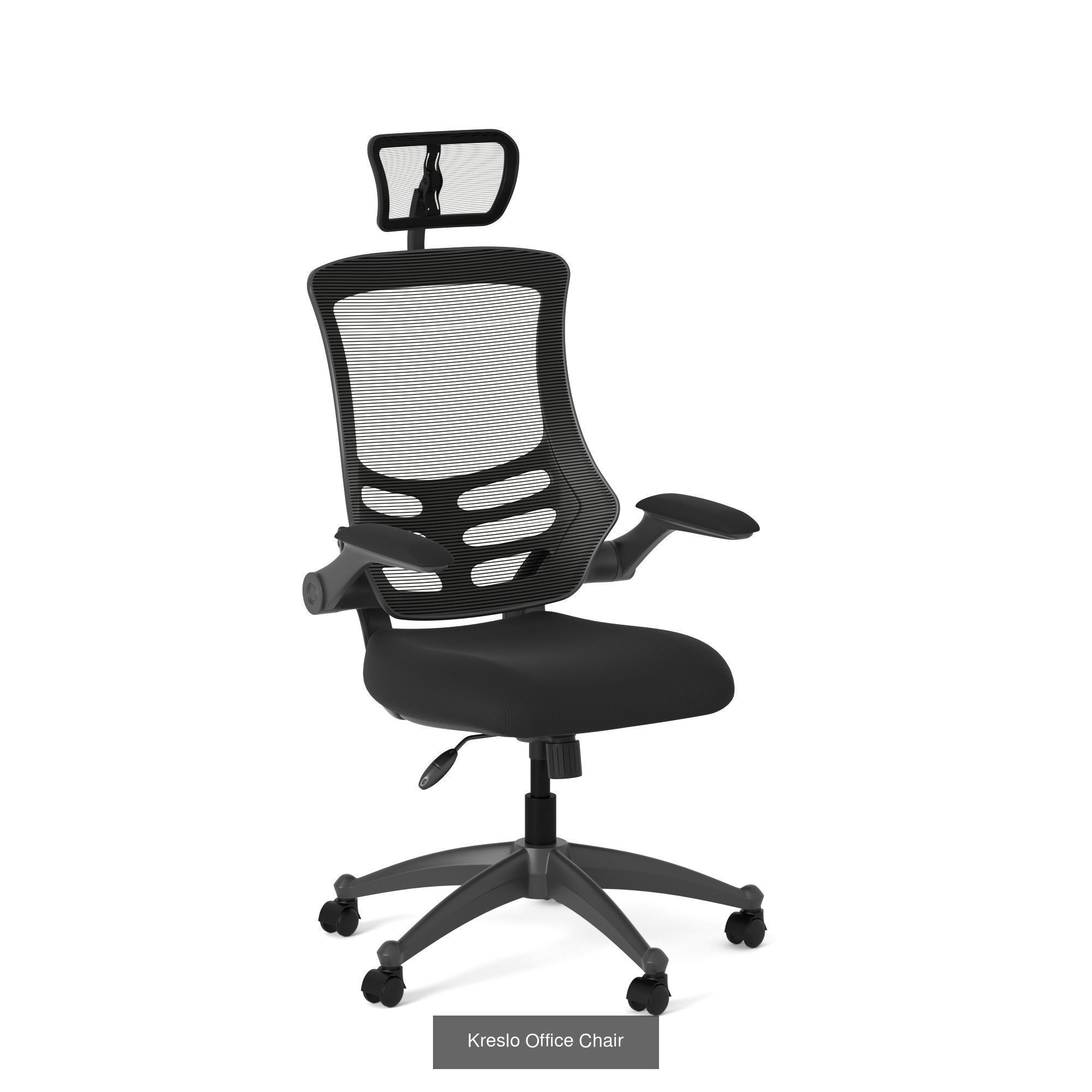 Office chairs  3D Model Collection_1