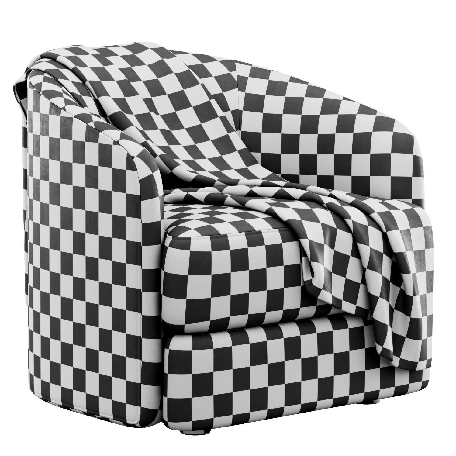  Armchair Covent by New Work 3D model_9