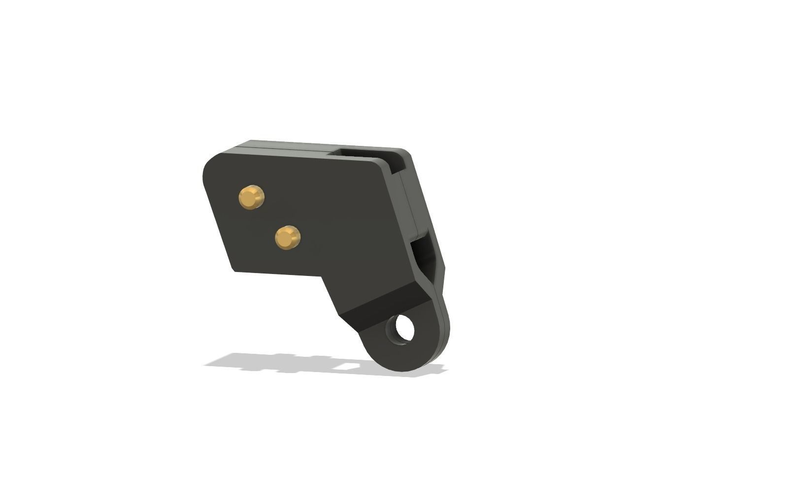 Airsoft Krytac Kriss Vector Wall Mount and Trigger Lock 3D print model_1