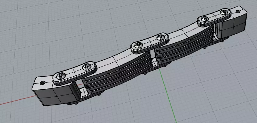 bracelet bataka 3D print model_0