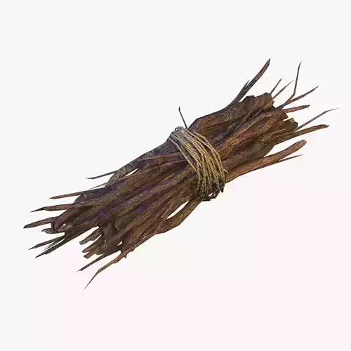Brushwood bundle of sticks