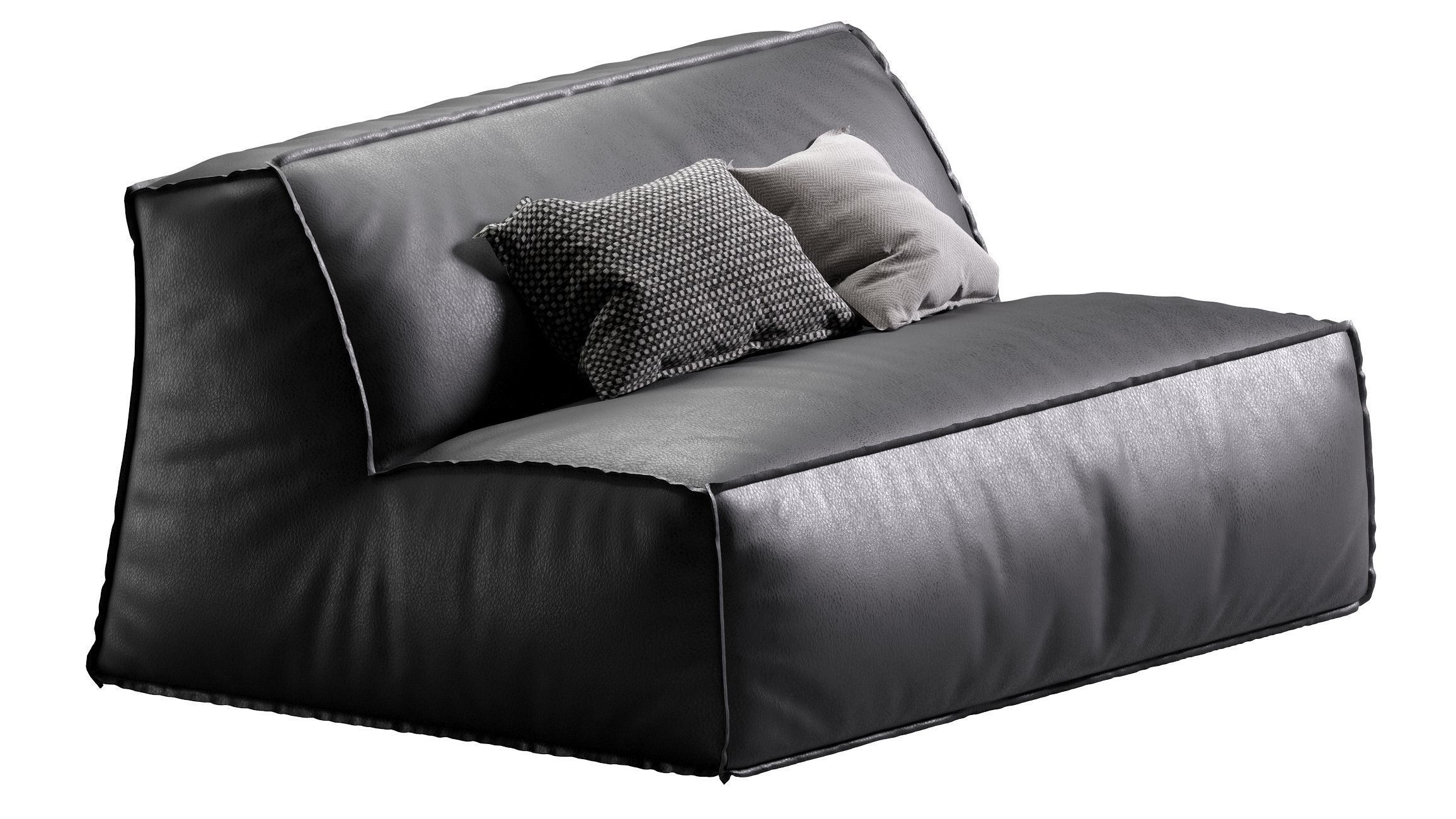 Baxter DAMASCO armchair 3D model_2