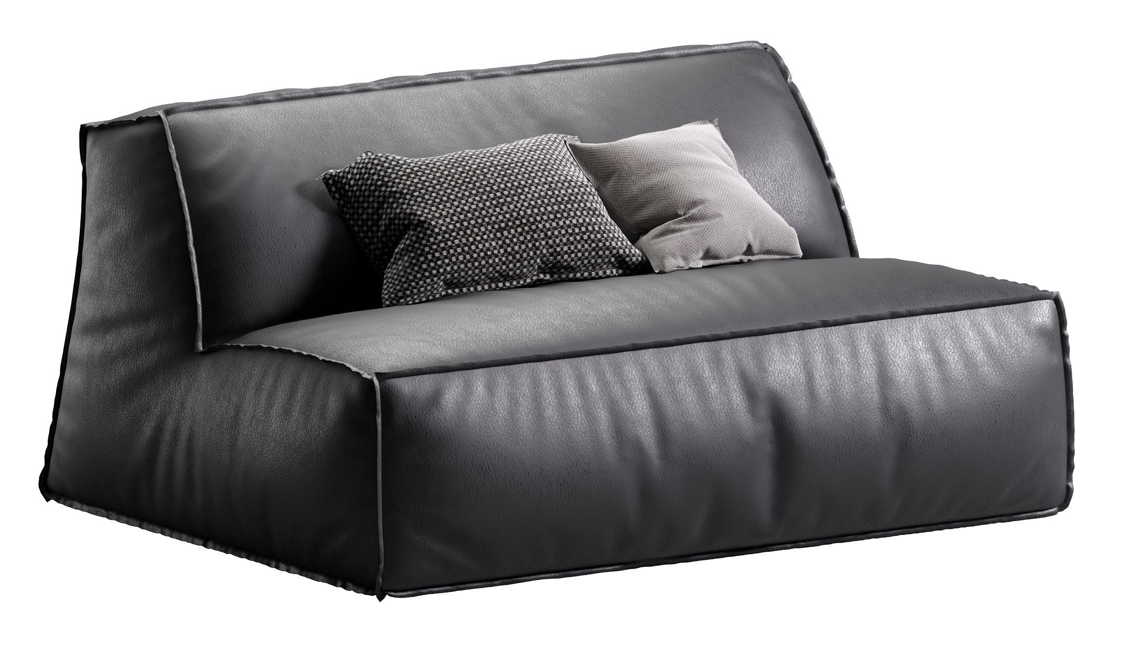 Baxter DAMASCO armchair 3D model_1