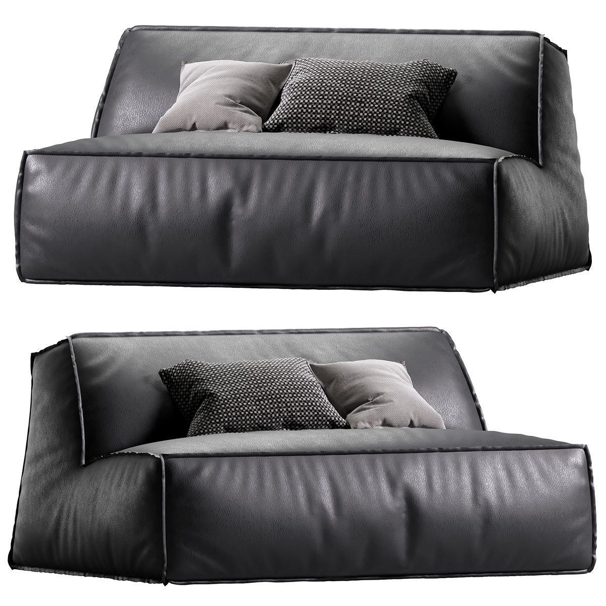 Baxter DAMASCO armchair 3D model_28