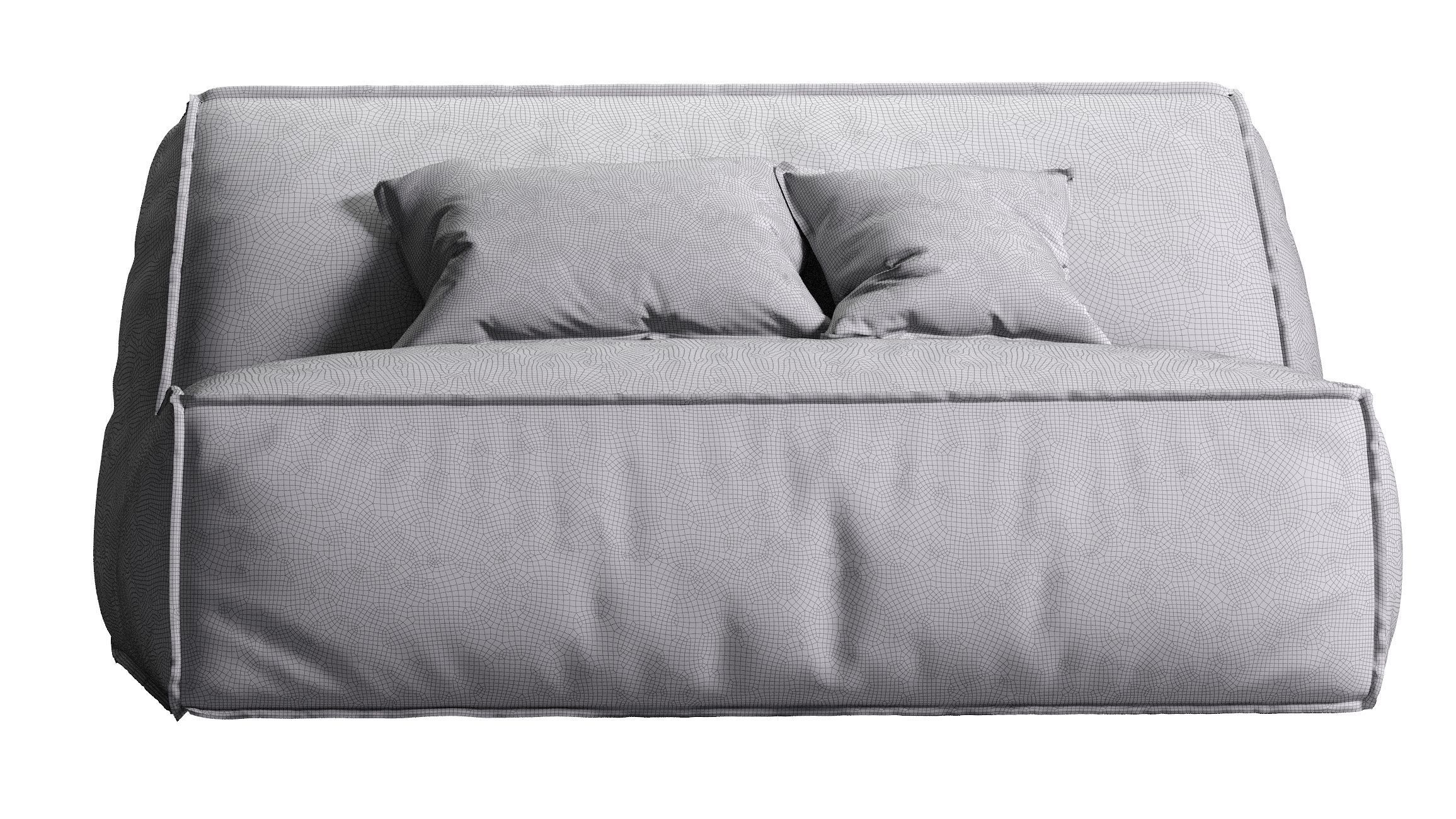 Baxter DAMASCO armchair 3D model_18