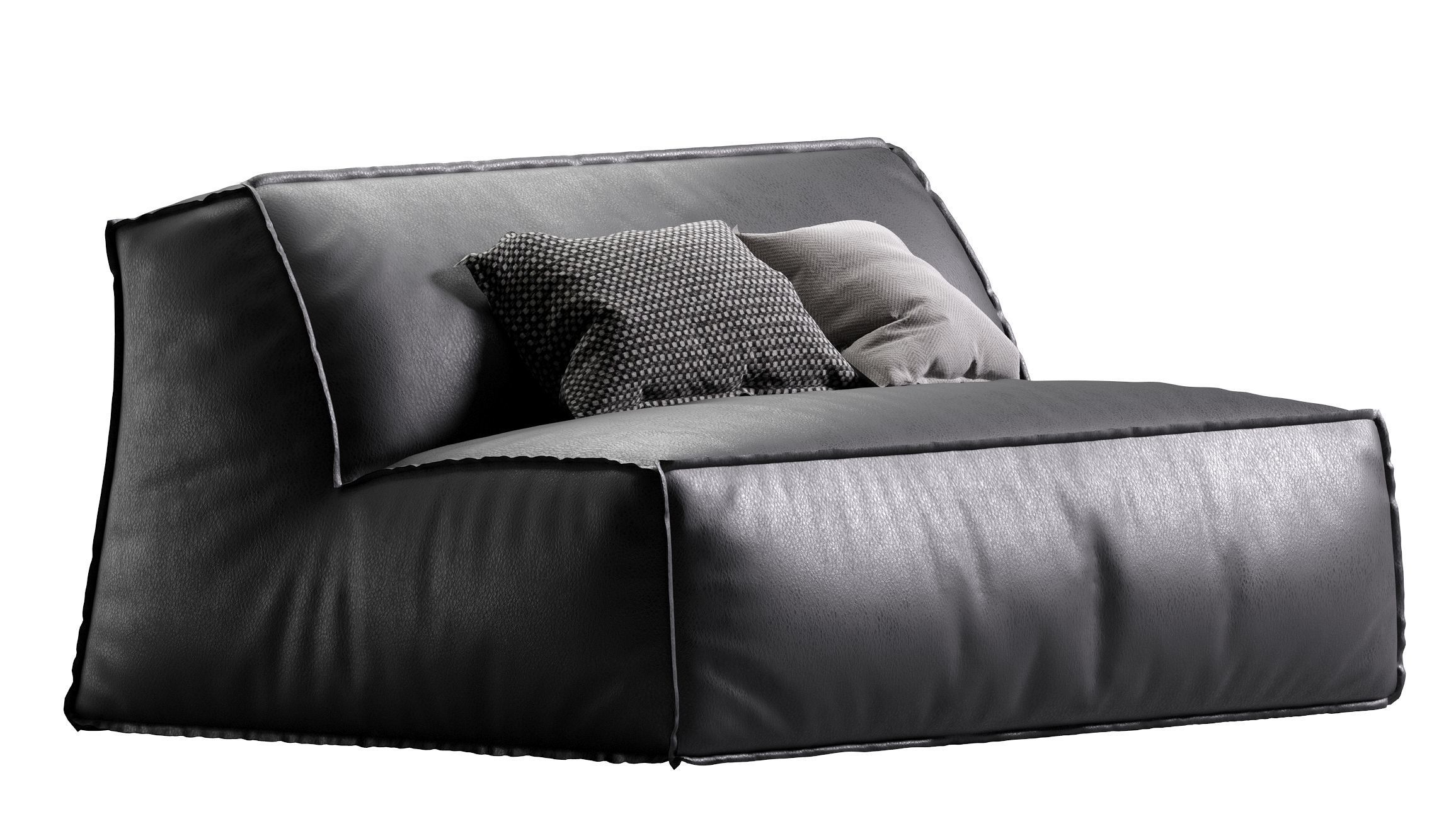 Baxter DAMASCO armchair 3D model_7