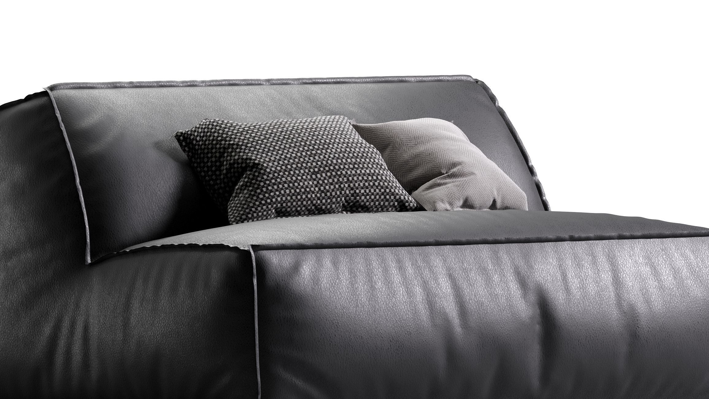 Baxter DAMASCO armchair 3D model_4