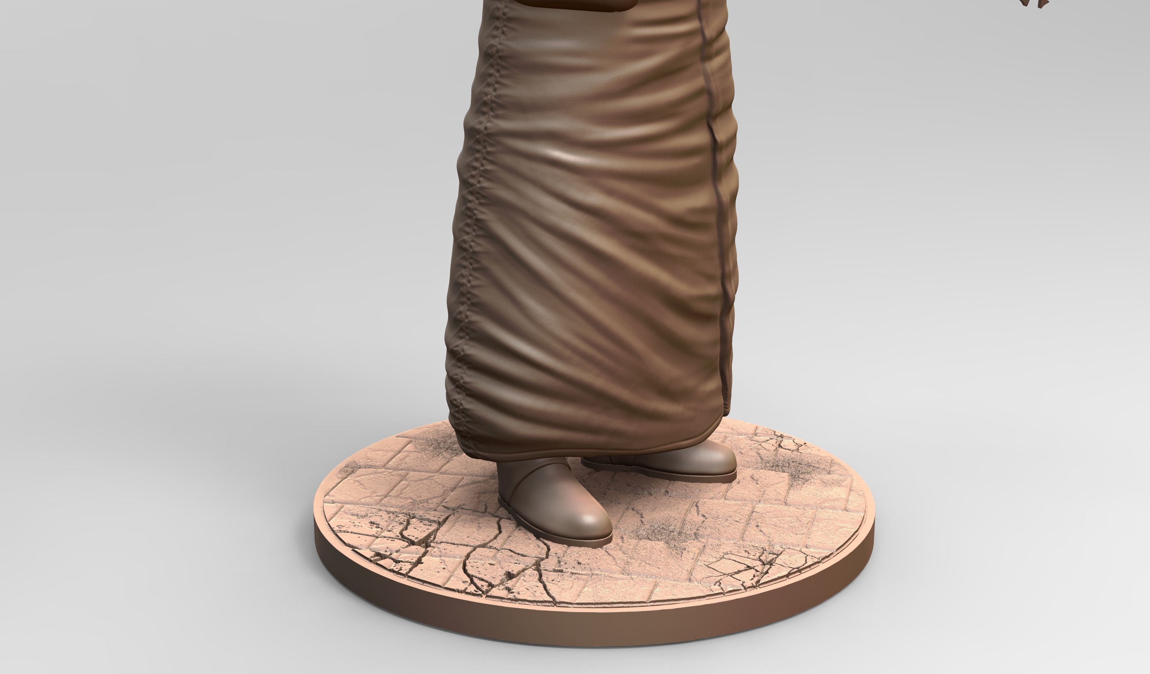 Orc Cleric 3D print model_3