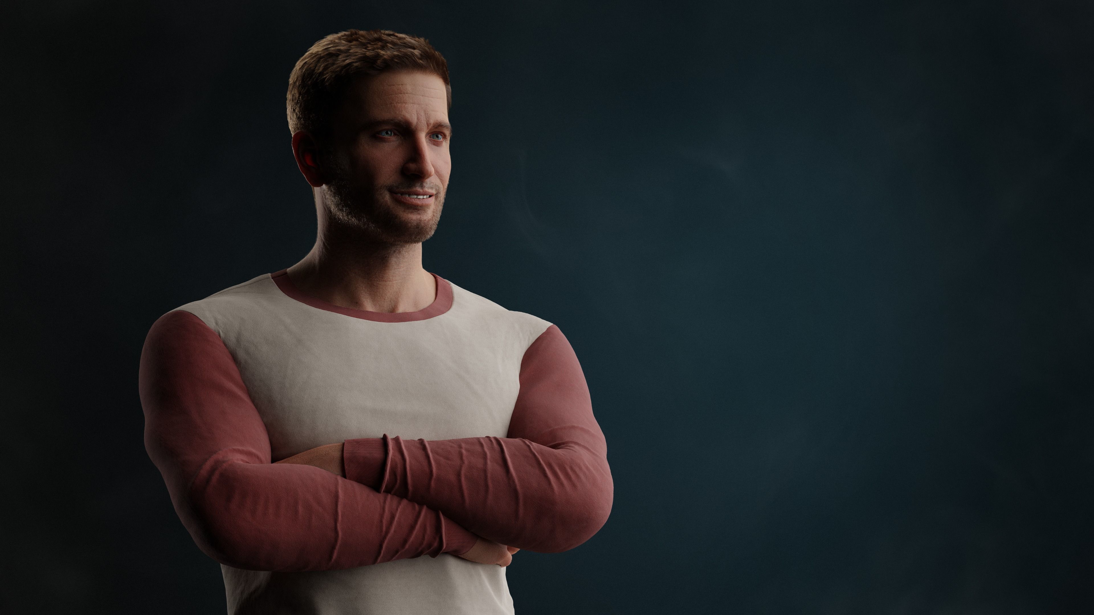 Character Michel 3D model_2