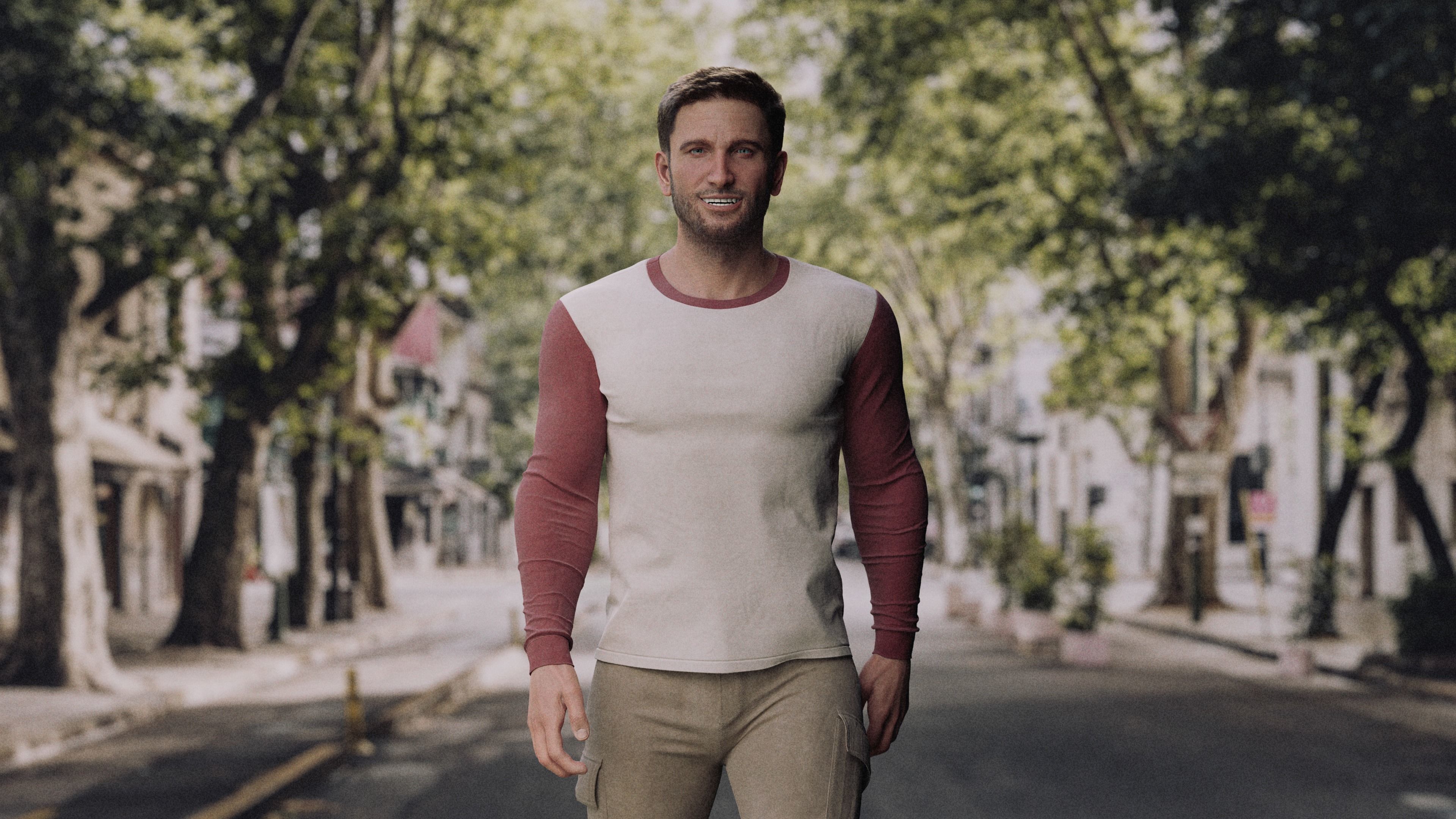 Character Michel 3D model_6