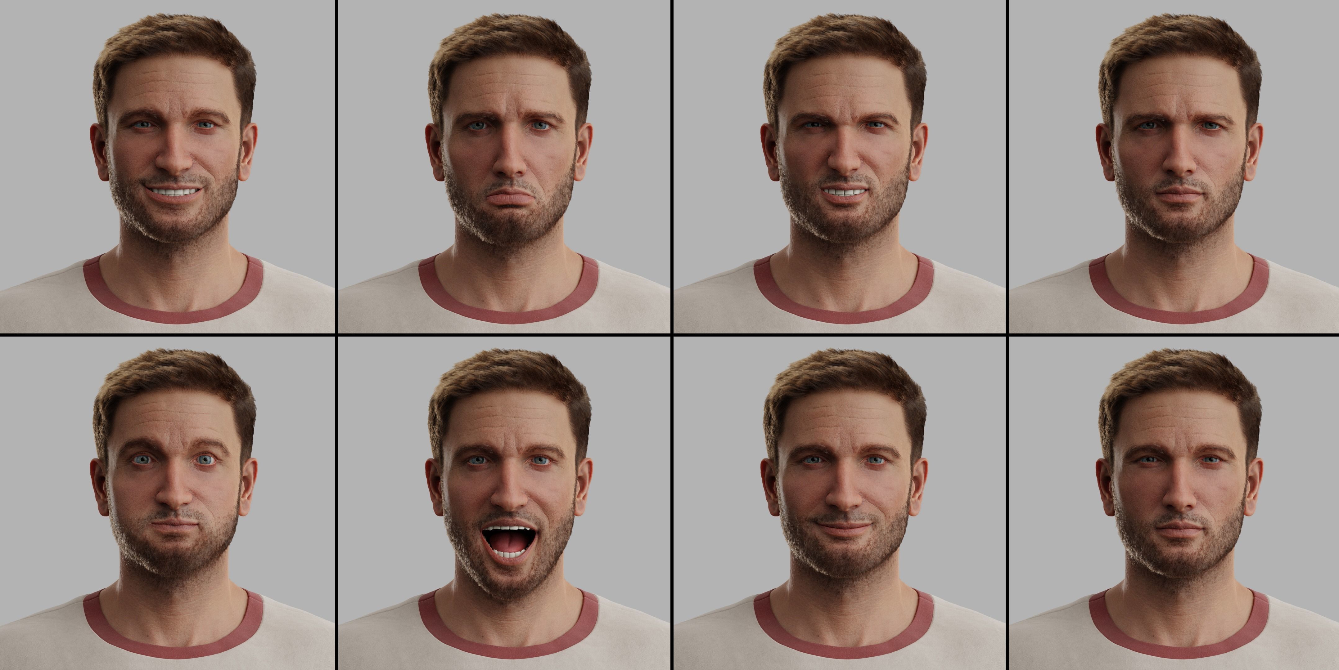 Character Michel 3D model_11