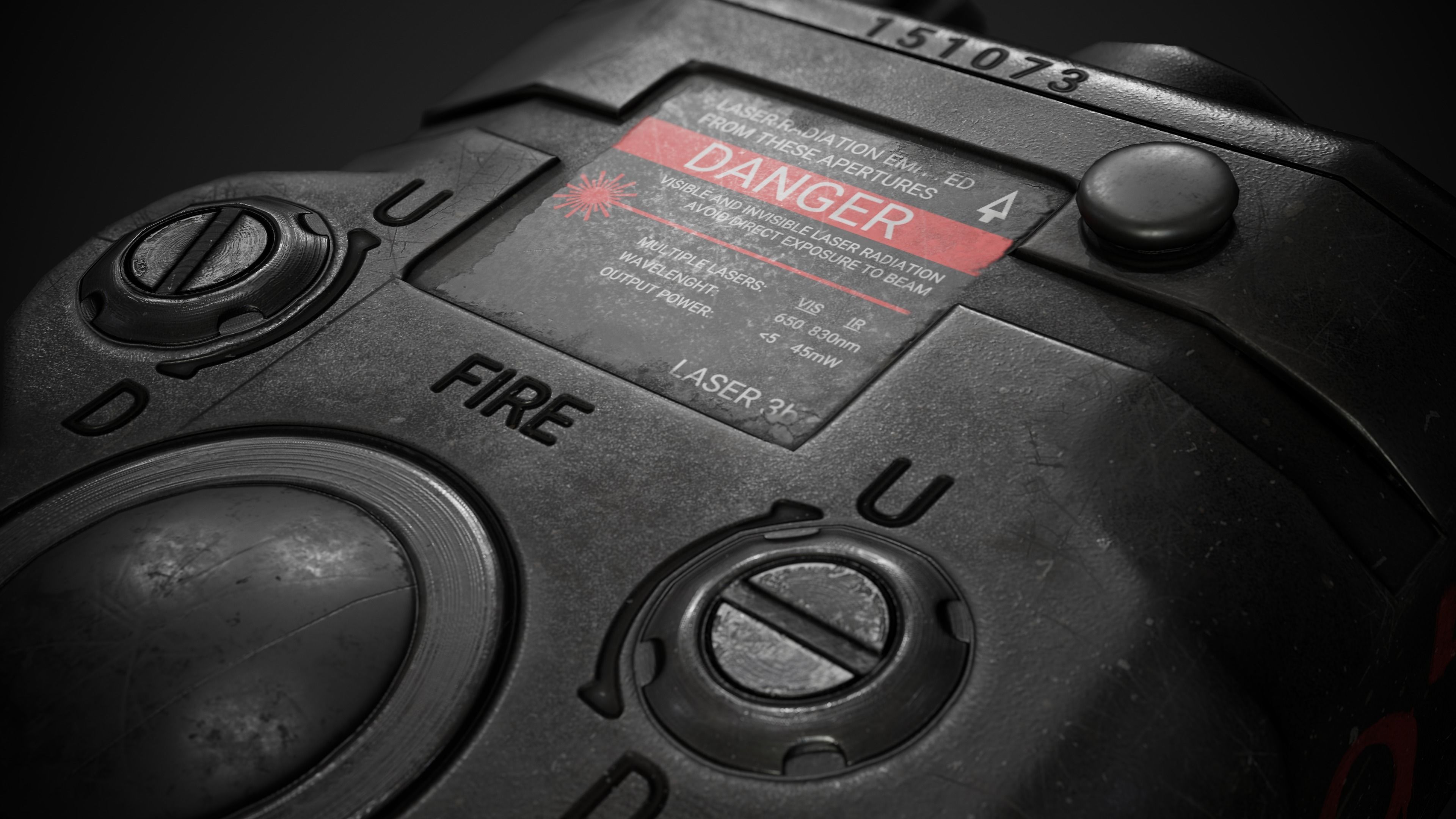 AnPeq night vision device Low-poly 3D model_5