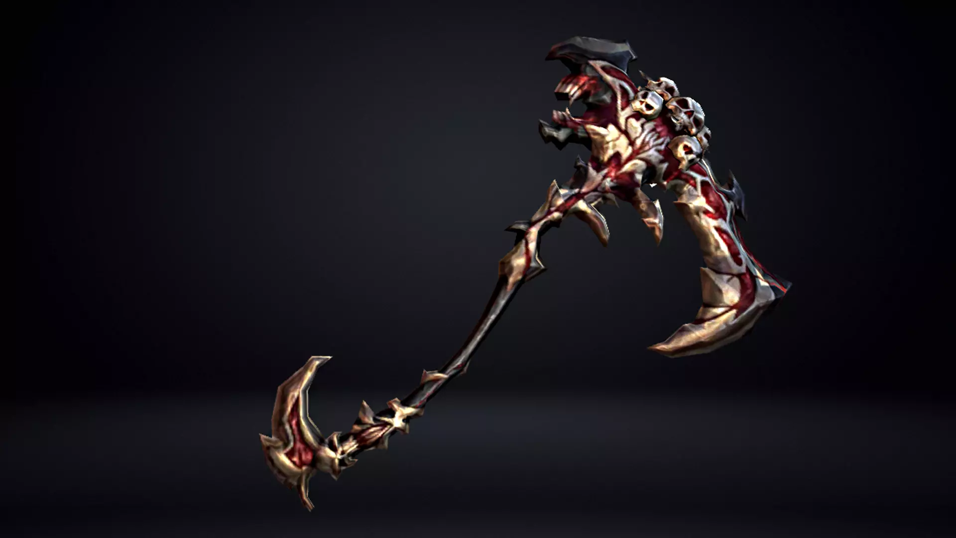 Futuristic Axe 3D print model_0