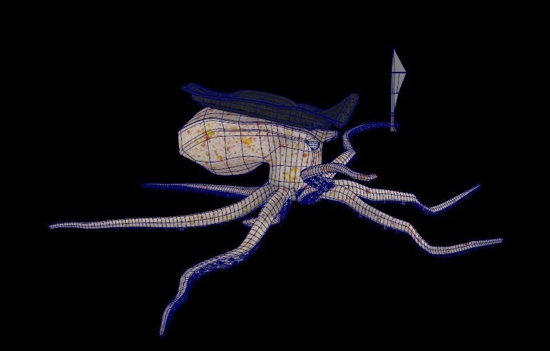 Octopus Free low-poly 3D model Free low-poly 3D model_10