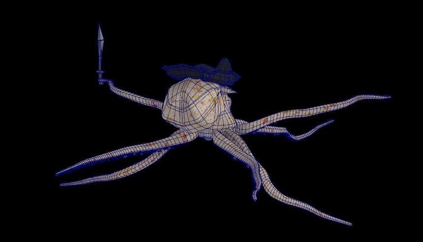 Octopus Free low-poly 3D model Free low-poly 3D model_9