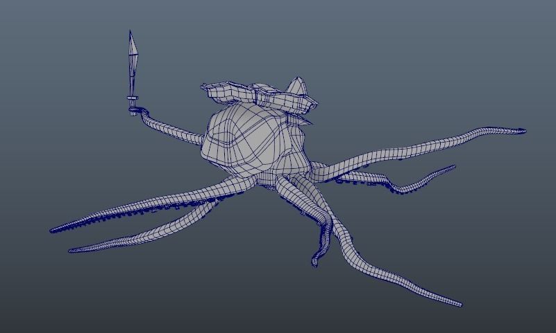 Octopus Free low-poly 3D model Free low-poly 3D model_14