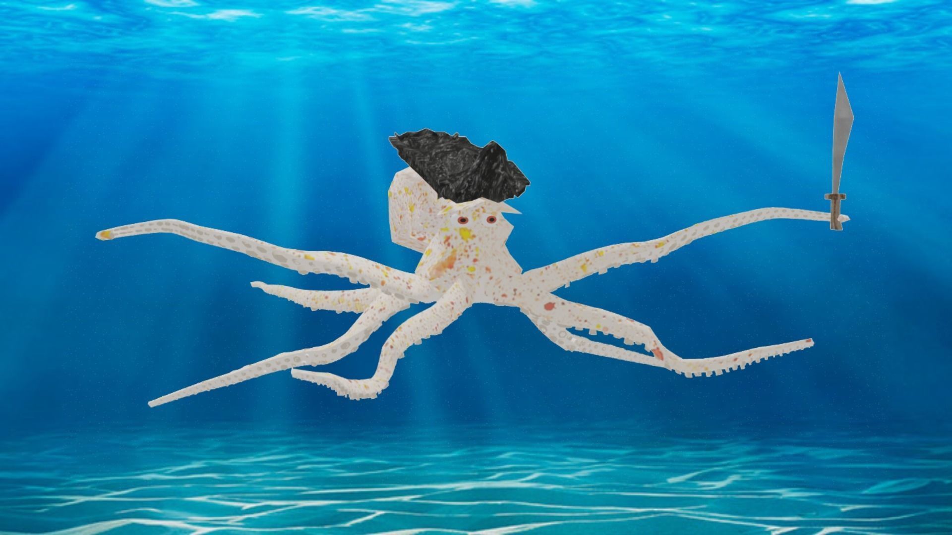 Octopus Free low-poly 3D model Free low-poly 3D model_1