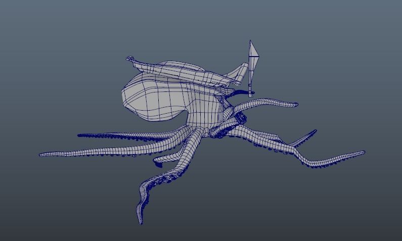 Octopus Free low-poly 3D model Free low-poly 3D model_15