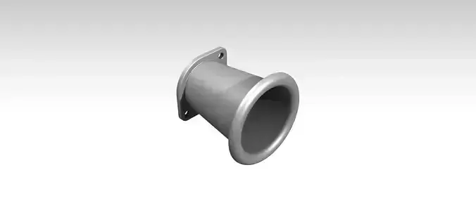 Velocity Stack Weber DCOE 45 Carburetor Lenght 90mm Full Radius 3D print model
