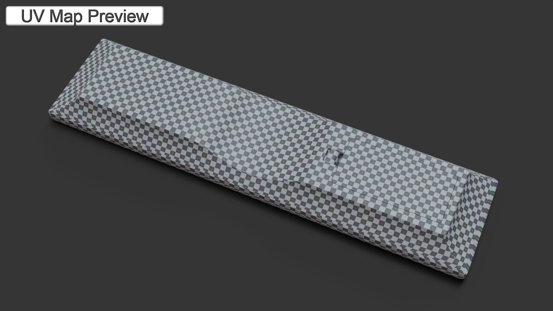 Denon Remote Control 3D model_15