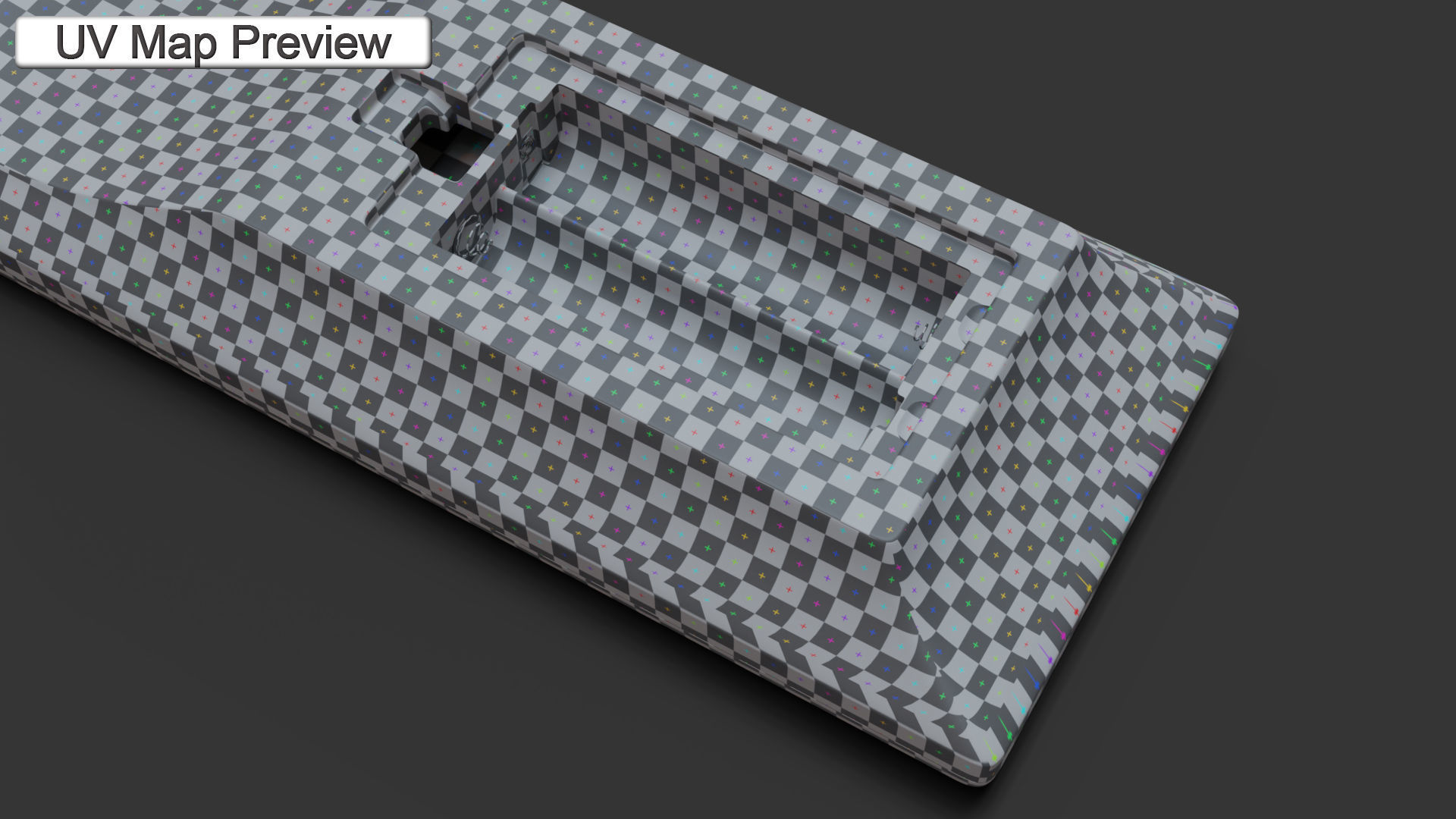 Denon Remote Control 3D model_17