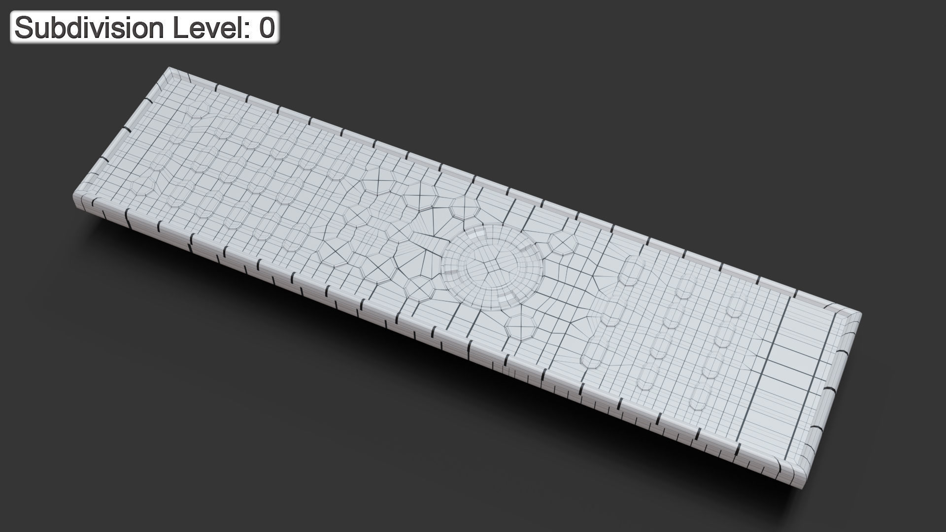 Denon Remote Control 3D model_18