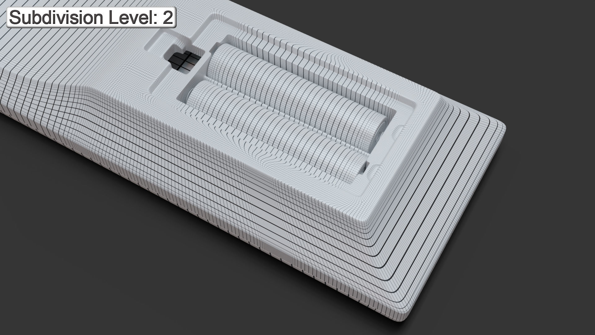 Denon Remote Control 3D model_28