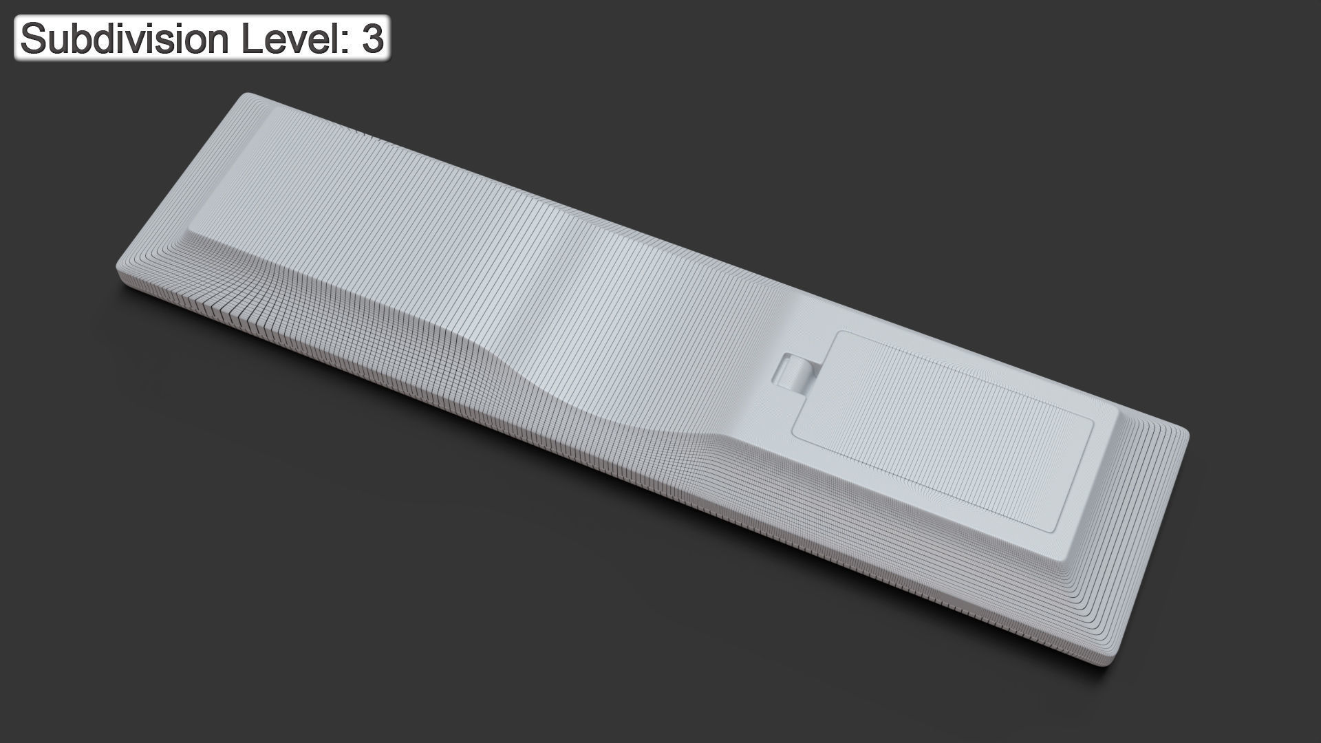 Denon Remote Control 3D model_31