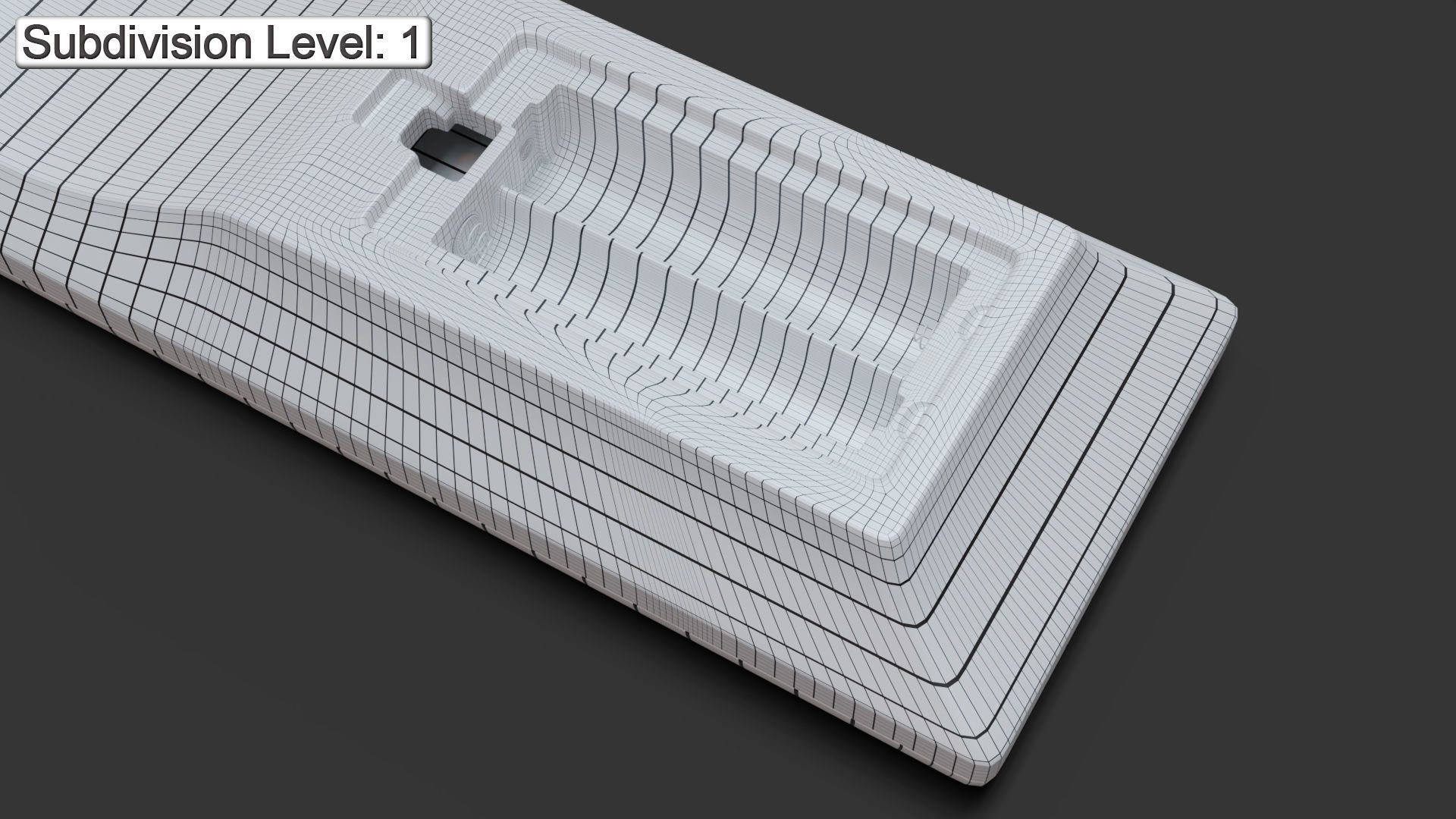 Denon Remote Control 3D model_25