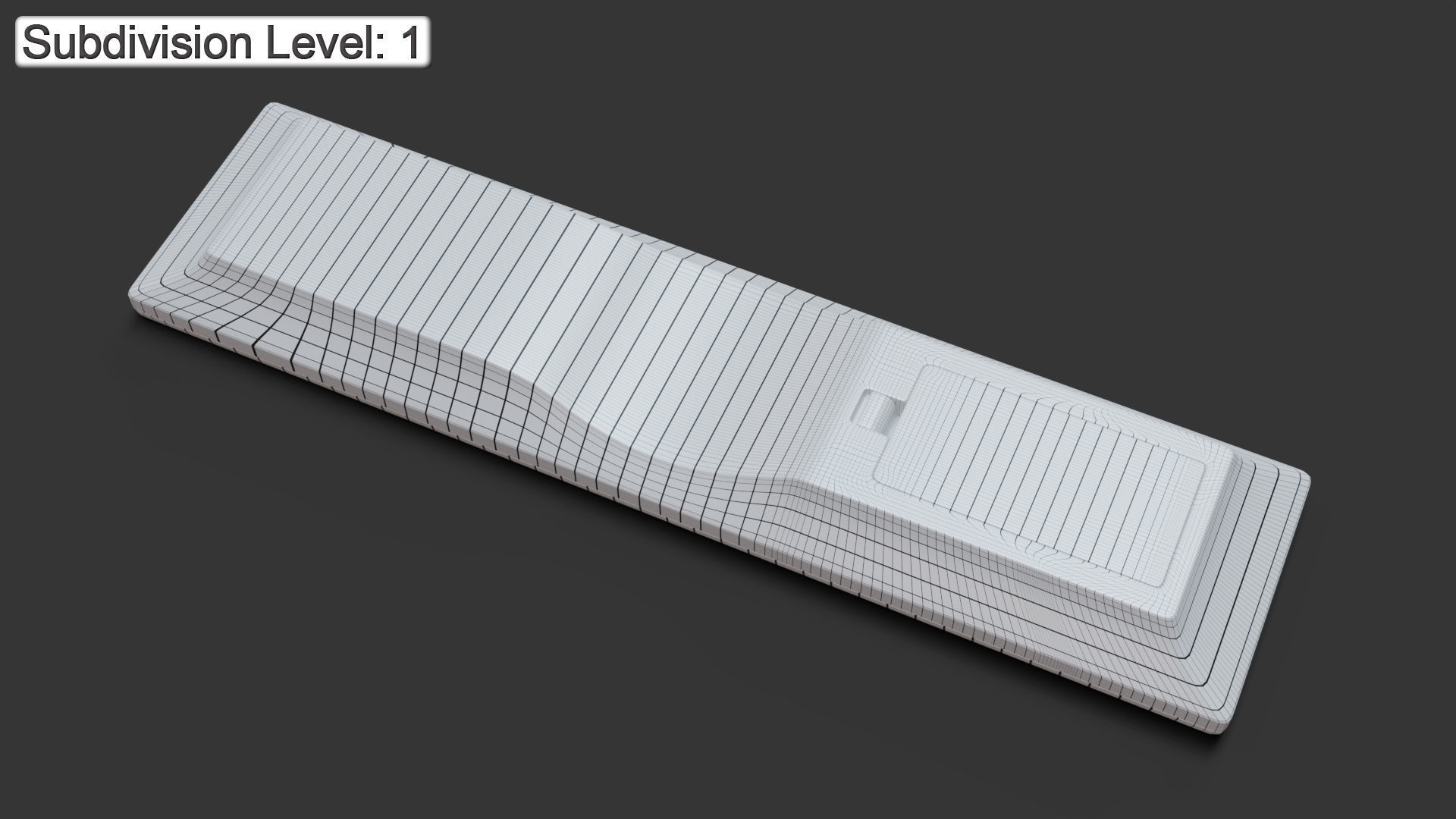 Denon Remote Control 3D model_23