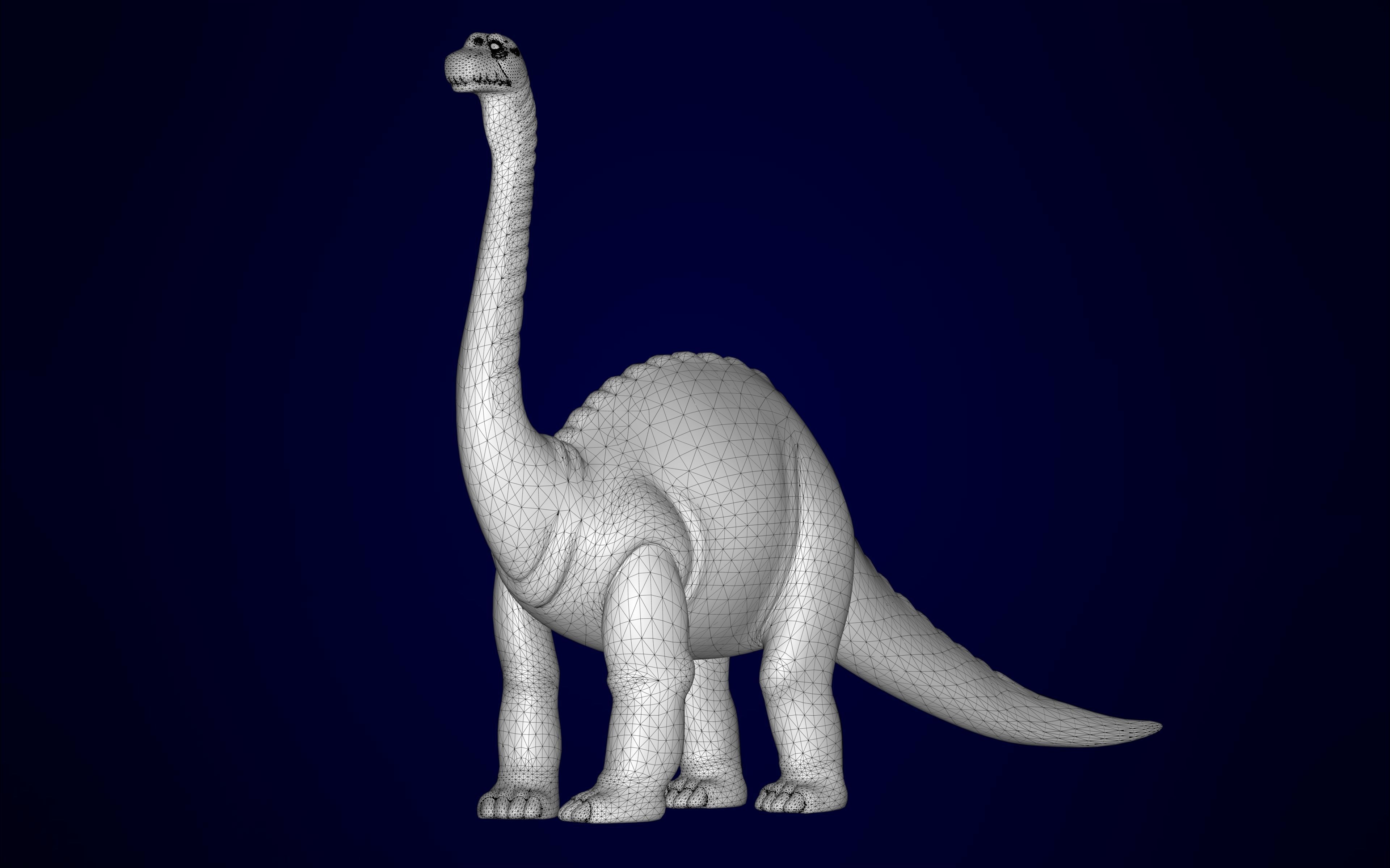 Grandpa Longneck 3D model_10