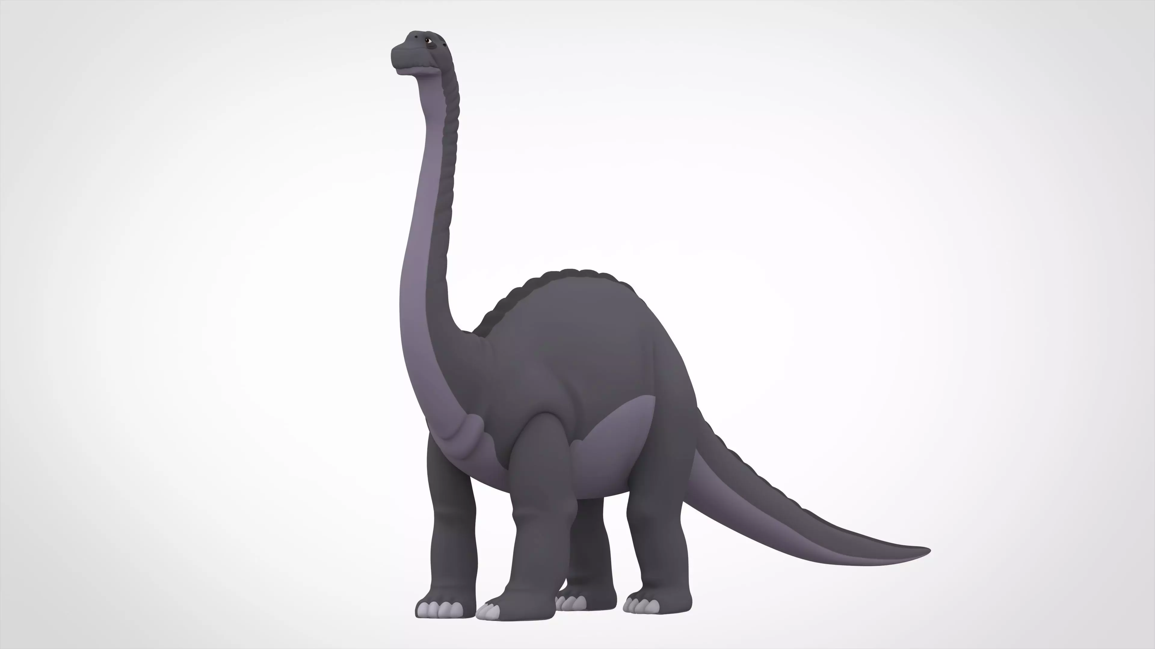 Grandpa Longneck 3D model_0