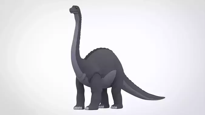 Grandpa Longneck 3D model