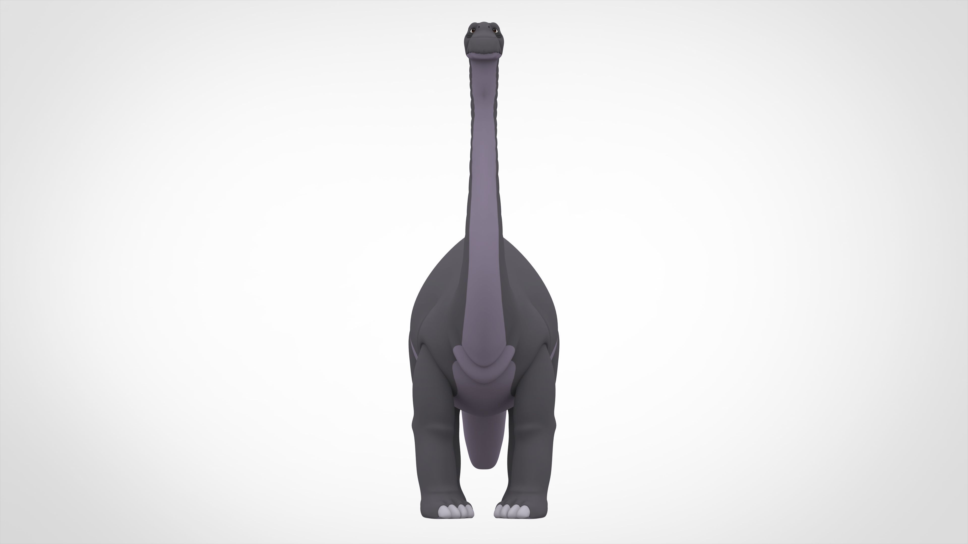 Grandpa Longneck 3D model_1