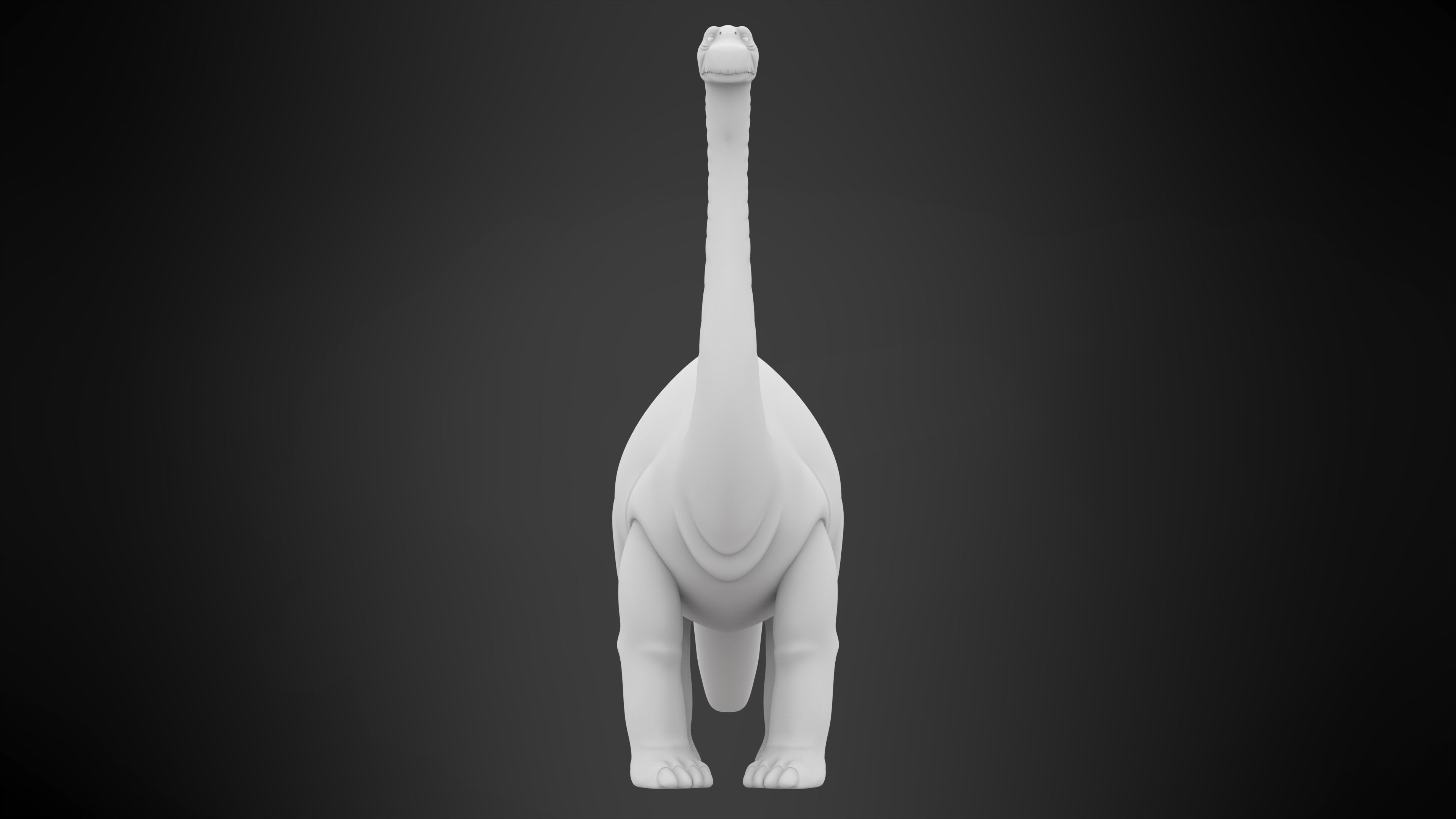 Grandpa Longneck 3D model_6