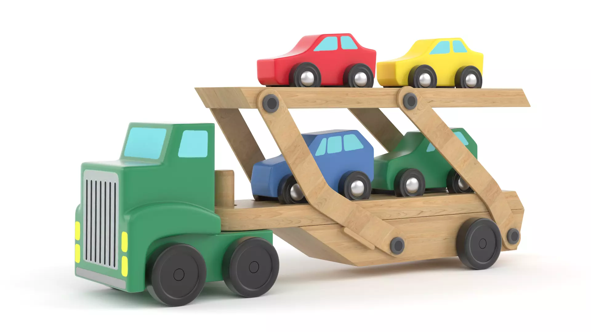 Wooden Toy 3D model