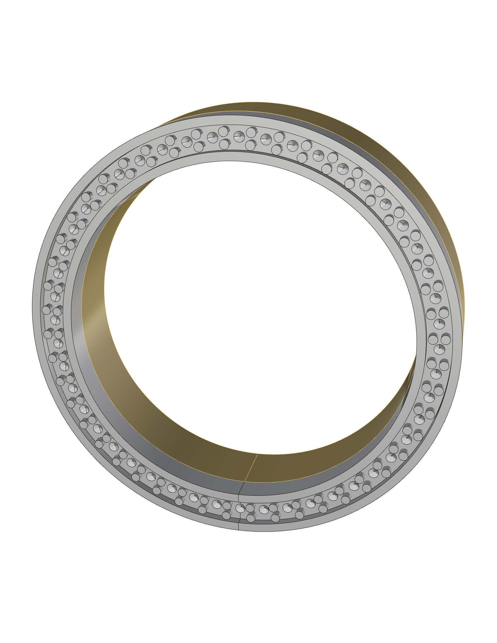 Wedding Band Men 3D print model_19