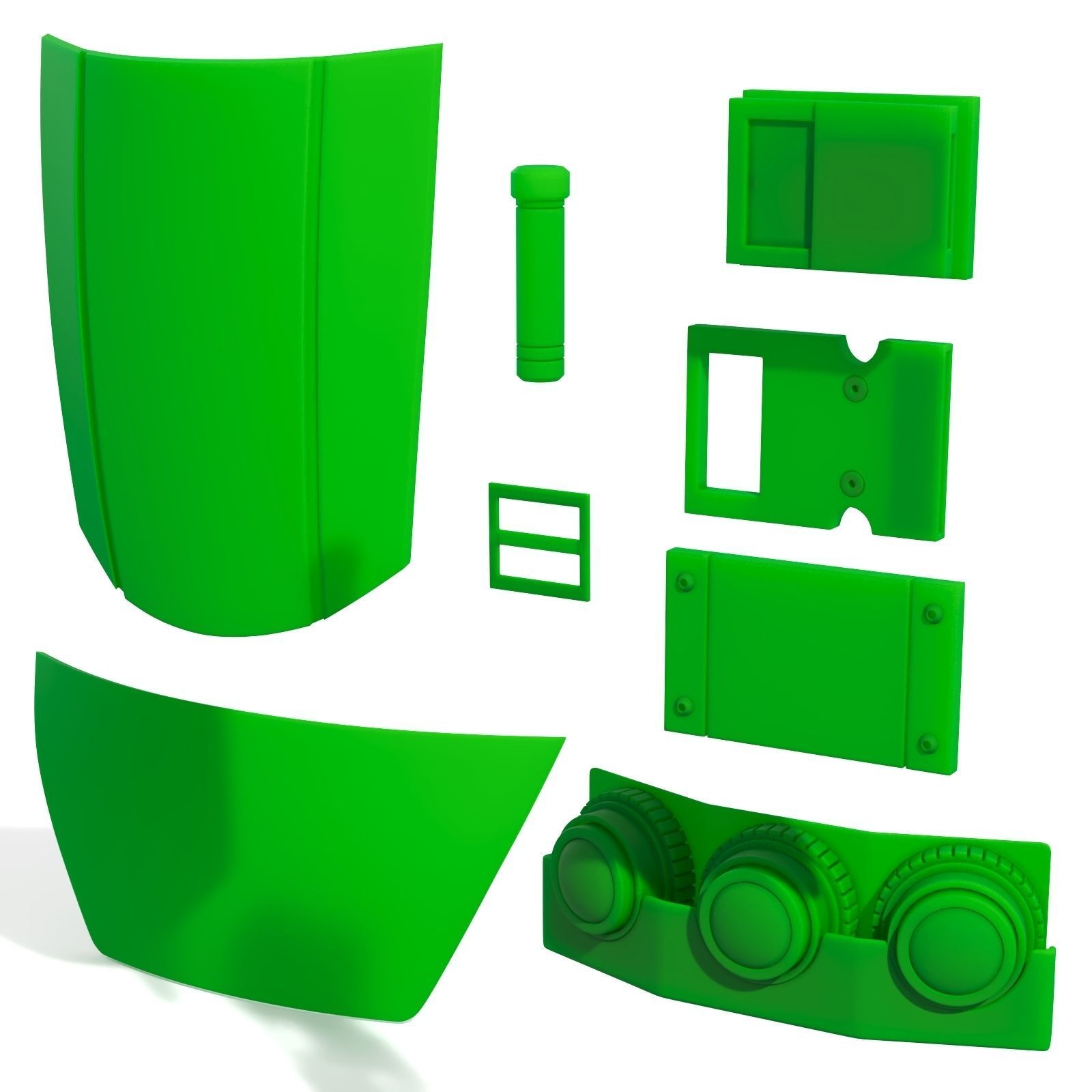 Mandalorian Cosplay KIT 3D print model_13