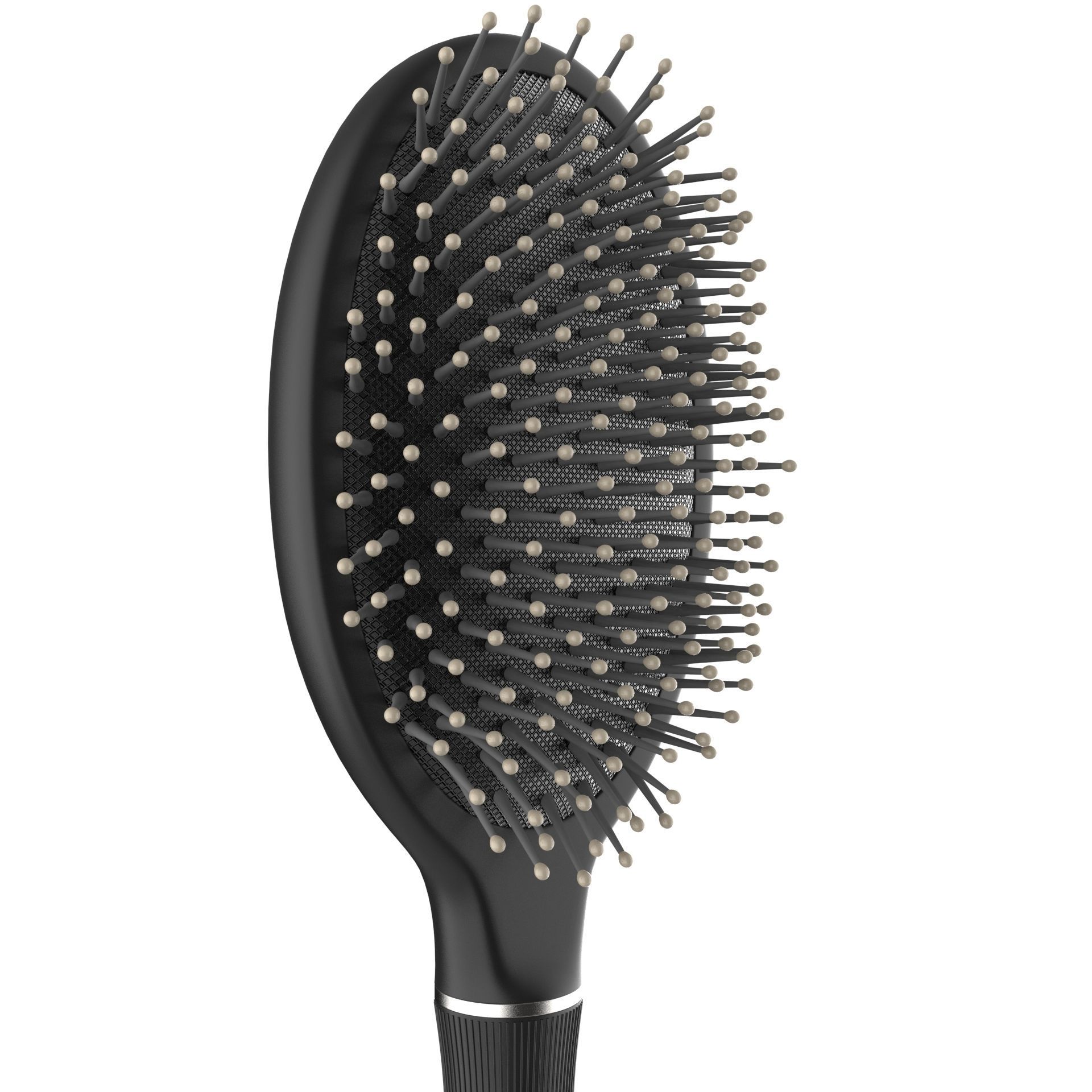 Hair Brush 3D model_2