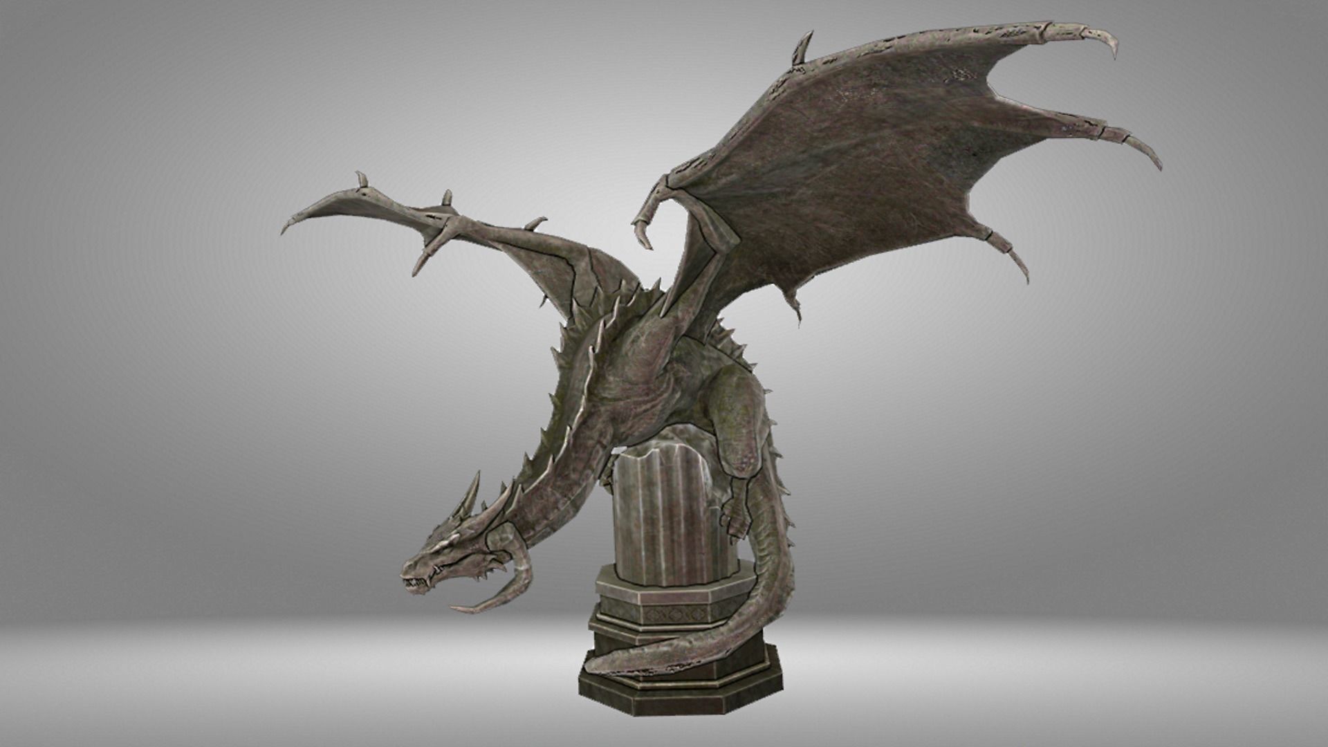 Dragon  Sculpture 3D print model_6