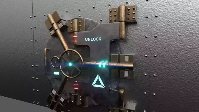 Vault Door  3D model