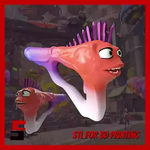 High on Life Sweezy Pistol Prop Replica Cosplay