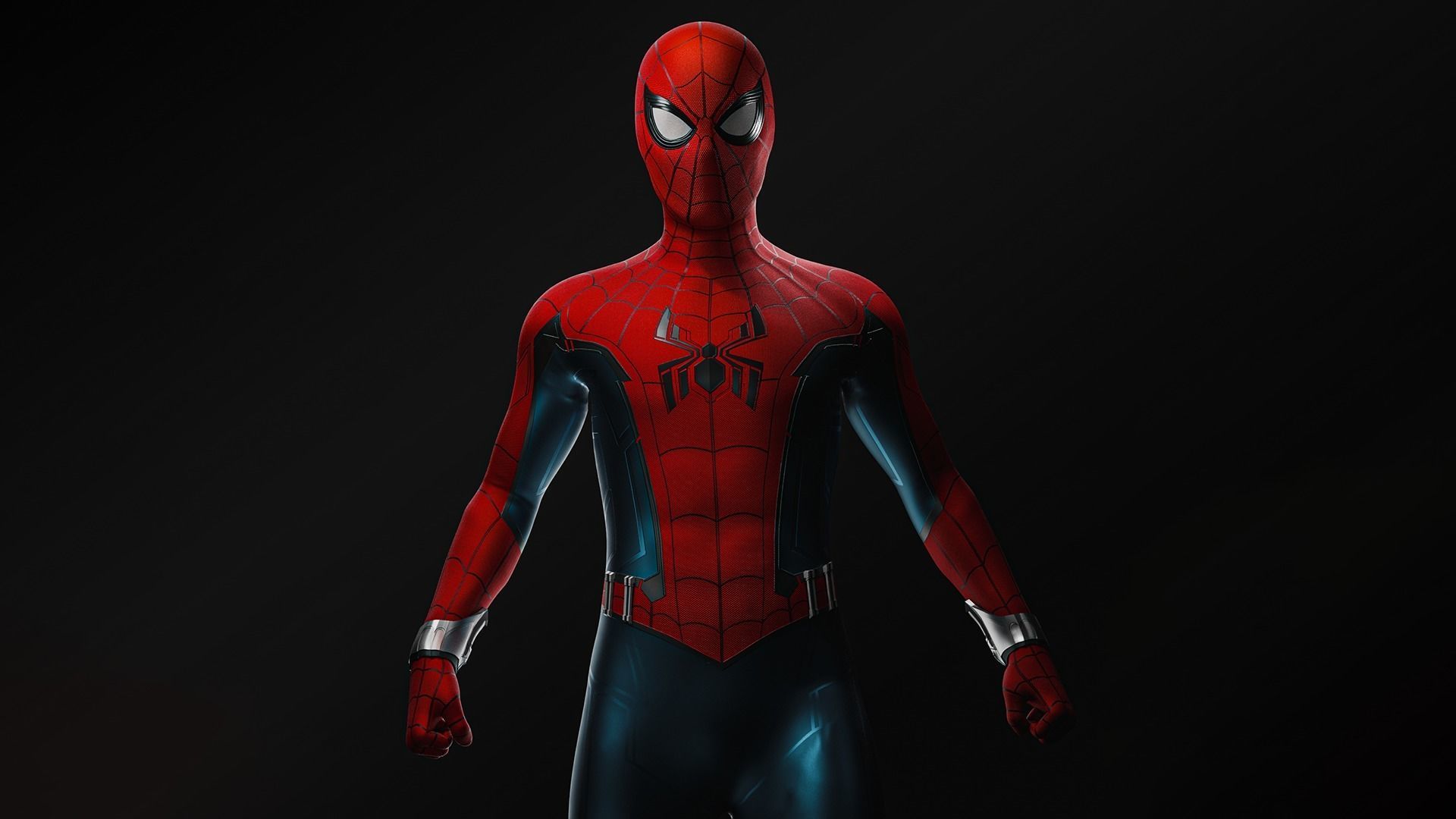 Spider-man WHAT IF DISNEYLAND Suit 3D model 3D model_3