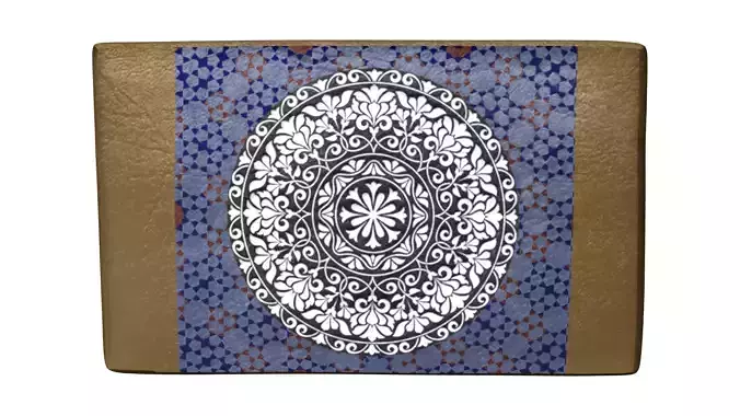 Retro Leather Flat Handbag