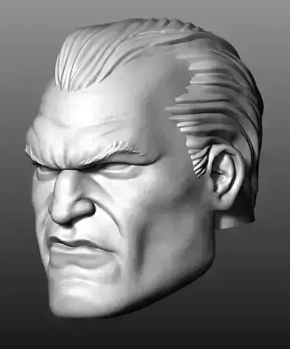 Punisher -Olivetti- Style 3D print model